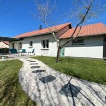 Kır Evi Maison De Camp. Plain-pied Avec Jardin, 2 Chambres, Terrasse Couverte, Proche Gerardmer Et Saint-die - Fr-1-589-386 *