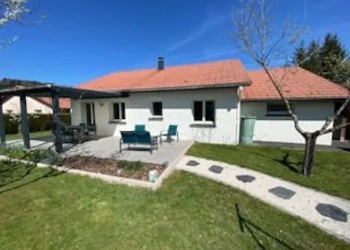 Holiday home Maison De Camp. Plain-pied Avec Jardin, 2 Chambres, Terrasse Couverte, Proche Gerardmer Et Saint-die - Fr-1-589-386 Saint-Leonard (Vosges)